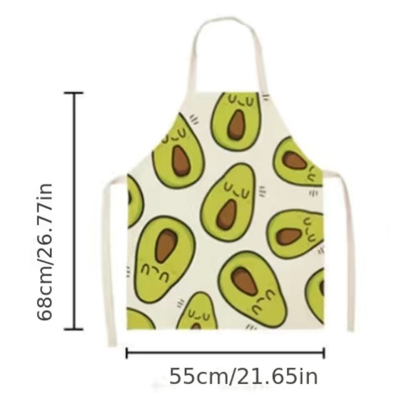 Christmas Apron Santa Gnome Waist Tie Bib Halter Holiday Adult Buffalo Check OS - Picture 4 of 8